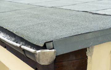 repair or replace Hinton Charterhouse flat roofing?
